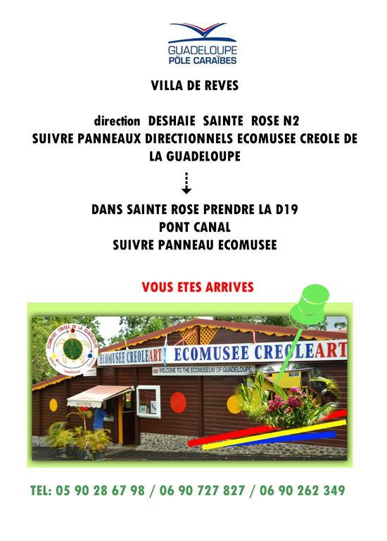 L'Ecomusee Creole De La Guadeloupe Сент-Роз Екстериор снимка